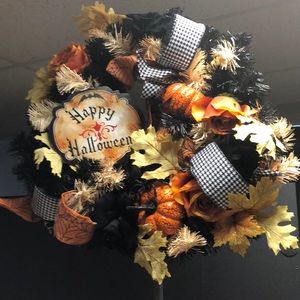 Halloween Door Hanging Wreath